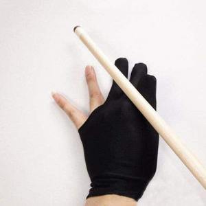 Guantes de Billar Personalizados al por Mayor, de 3 Dedos, de Nailon/Spandex, Ligeros, Elásticos, que Absorben la Humedad, para Snooker y Actividades al Aire Libre - Product Image 2