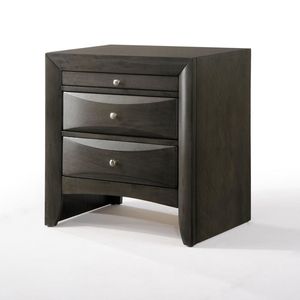 Comodino in rovere grigio in Irlanda - Product Image 1