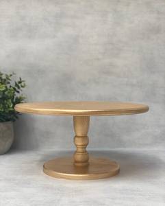 Decorative Wood <b>turning</b> art Work <b>Cake</b> Stand Dessert Pedestal Serving Plate for Wedding Birthday Event and Home <b>Table</b> Centerpiece - Product Image 1