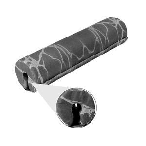 Almohadilla portátil de espuma para barra de gimnasio con correas de sujeción seguras, antideslizante, de alta resistencia y alivio de presión para empuje de cadera y entrenamiento de piernas - Product Image 1