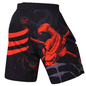 Shorts MMA les plus vendus, en polyester, avec logo personnalisé, shorts MMA pour hommes, fabriqués au Pakistan - Product Image 6