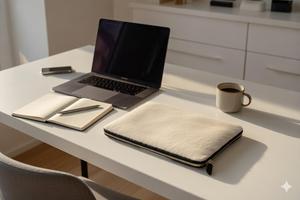 Funda de Piel Genuina Personalizada para Laptop, Funda de Cuero Vacuno Premium para Proveedores Mayoristas, Exportación LHLS-0007 - Product Image 4