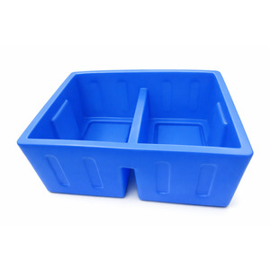 50L Plastic Storage Crate Thickened <b>Square</b> <b>Bin</b> Stackable Utility Container for Organizing Supplies - Product Image 2