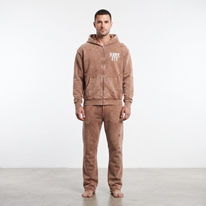 Men's Acid Wash <b>Vintage</b> <b>Tracksuit</b> Set Hooded Sweatshirt Distressed Wide Leg Sweatpants Streetwear Casual Two Piece Outfit - Product Image 5
