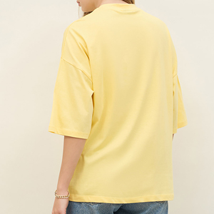 Camiseta Personalizada con Manga Raglán, Logotipo DTG, Conjunto para Mujer, Camiseta Básica con Bloques de Color, Algodón 2025, Camiseta de Moda para Mujer con Manga Corta - Product Image 3