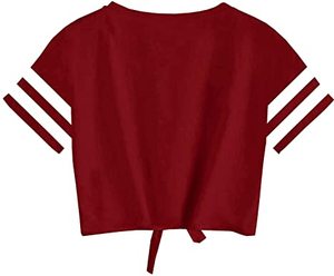 เสื้อยืดเด็กผู้หญิงสไตล์ใหม่ คอกลม แขนสั้น ลายดอกไม้ พิมพ์ลายทั้งตัว เอวธรรมชาติ สำหรับงานปาร์ตี้ฤดูร้อน - Product Image 2