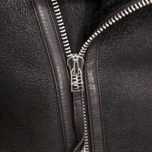 Chaqueta de cuero para hombre, abrigo de invierno informal grueso y cálido de piel auténtica, chaqueta de moda urbana para hombre, piel de oveja - Product Image 6