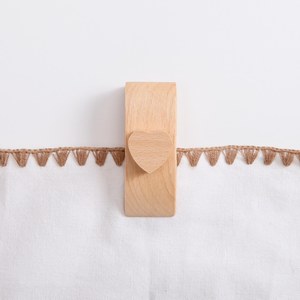 Solid Mango and Acacia Wooden Wall Peg <b>Hook</b> Modern Grip Knob Decorative Hanger for Entryway Storage Home Decor and Organizatio - Product Image 2