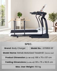 Caminadora con Inclinación para el Hogar, Caminadora Eléctrica Plegable para Correr en Casa, Caminadoras para Fitness - Product Image 6