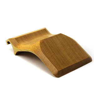 Wooden Laptop Stand Bamboo Computer Riser Ergonomic Tabletop <b>Desk</b> Holder for <b>Office</b> Home - Product Image 5