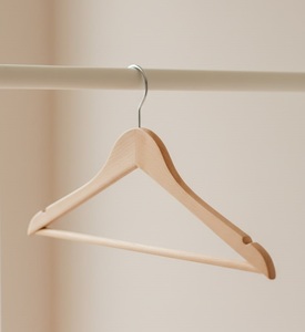 Hot Sale <b>Wood</b> Hanger With <b>Hook</b> Lacquer Finishing Wooden <b>Coat</b> Hangers with <b>Hook</b> Type Installation Home Storage Organization - Product Image 6