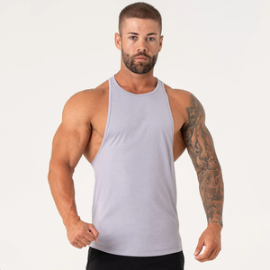Custom Men Gym tank <b>Top</b> Stringer Muscle Workout Sleeveless Gym Workout Fitness tank <b>Tops</b> for Men High Quality Men Tank <b>Top</b> - Product Image 1