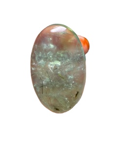 Lote al por mayor de cabujones de prehnita natural verde, precios y joyería - Product Image 1