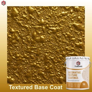 Base de peinture texturée à effet relief, à base d'eau, couleur personnalisée, pour murs intérieurs résidentiels et décoration murale décorative - Product Image 1