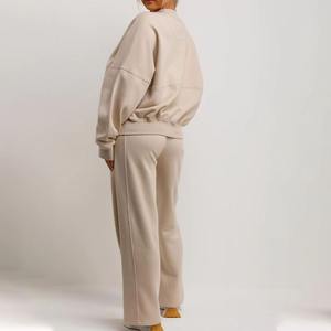 Survêtements pour femmes de haute qualité, vêtements d'entraînement pour la course à pied, vêtements décontractés, survêtement personnalisé pour femmes en coton - Product Image 6