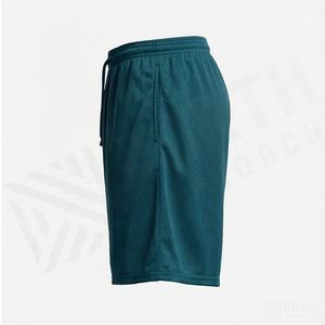 กางเกงวิ่งขาสั้นผู้ชาย แห้งเร็ว ผ้าตาข่าย น้ำหนักเบา เอวสูง ขายส่ง ใส่สบาย ระบายอากาศได้ดี เหมาะสำหรับออกกำลังกาย เล่นกีฬา และเข้ายิม - Product Image 3