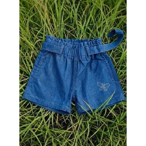 Pantalones Cortos de Mezclilla Tipo P-Bag con Corte Cómodo para Uso Diario Informal al Mejor Precio por Exportador - Product Image 1