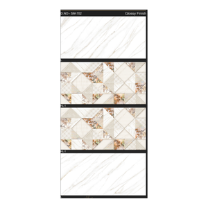 Carreaux muraux en céramique émaillée 30x60cm, aspect marbre luxueux, carreaux de sol brillants pour salle de bain, cuisine, villa, projet de décoration - Product Image 6