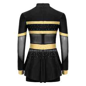 Conjunto Deportivo Cómodo para Niños Pequeños, Ropa de Gimnasia de Alta Elasticidad, Uniforme Escolar, Uniforme de Animadoras - Product Image 5