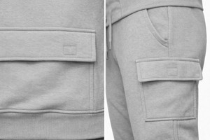 Conjunto Deportivo Personalizado para Hombre, Estilo Casual, con Capucha, para Invierno, Tela Suave, Sudadera con Logotipo Bordado Personalizado, Cordón Ajustable - Product Image 6