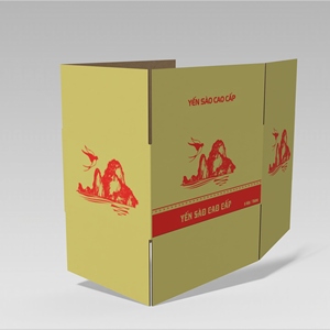 Eco Corrugated Cardboard Carton <b>Box</b> for Bird's Nest Gift Premium Recycled Materials Packaging Vietnam OEM/ODM Wholesale Retail - Product Image 4