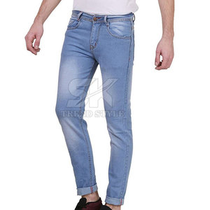 Pantalones Vaqueros Lisos para Hombre, Talla Personalizada, Ropa de Invierno para Hombre, Pantalones Vaqueros de Color Sólido - Product Image 2