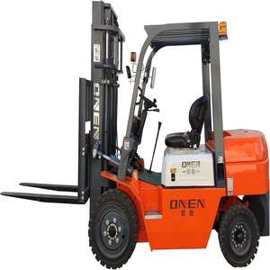 Prêt à être expédié IMMEDIATEMENT : Chariot élévateur diesel ONEN 3 tonnes (6614 lb) industriel, personnalisable ODM, moteur 42KW/2400, fourche à levage élevé, 4 roues motrices - Product Image 3