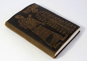 ปกหนังลายนูนสีโบราณแบบสั่งทำพิเศษ พร้อมดีไซน์ต้นไม้แห่งชีวิตและใบกัญชงที่ได้รับแรงบันดาลใจจากชาวซูเมอร์ - Product Image 2