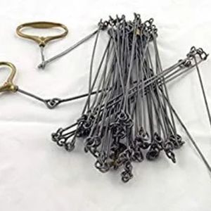 Cadena de Topografía Premium de Latón y Hierro Galvanizado, Herramienta Duradera para Medición de Terrenos, Equipo de Topografía Industrial - Product Image 3