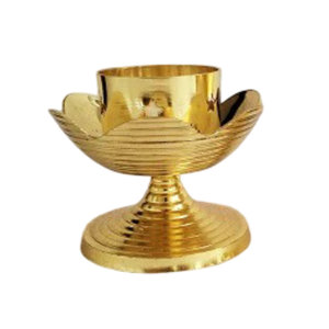 Portavelas de latón de alta calidad estilo árabe vintage con acabado pulido, portavelas de latón puro para decoración del hogar. - Product Image 3