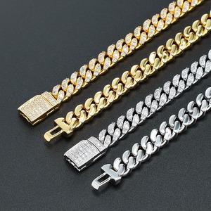 Cadena Cubana de Plata de Ley 925 de Alta Calidad para Hombre, Joyería Hip Hop para Uso Diario, Disponible al Mejor Precio - Product Image 3