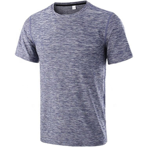 T-shirts pour hommes à manches courtes, coton et polyester, coupe classique, lavables, faible MOQ, prix de gros abordable - Product Image 2