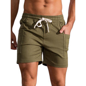 Wholesale Summer Men <b>Short</b> <b>Length</b> <b>Trousers</b> Casual <b>Short</b> Cotton Vintage Custom <b>Shorts</b> - Product Image 5