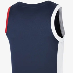 Camiseta de Baloncesto Unisex Personalizada de Alta Calidad, 100% Poliéster, Transpirable, Antibacteriana, de Secado Rápido, Cuello en V, Impresión para Todo el Equipo - Product Image 4