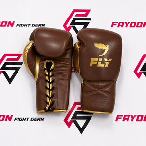 Guantes de Boxeo Profesionales Naranja Dorado Personalizados al por Mayor, con Logotipo Personalizado, OEM ODM, para Adultos, los Más Vendidos - Product Image 4