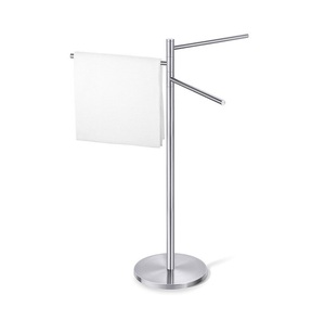 Toallero Decorativo Antideslizante para Encimera, Soporte Metálico para Toallas, Accesorios para Baño, Soporte de Hierro para Toallas, Negro - Product Image 6