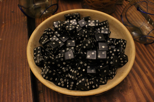 Premium Buffalo Horn <b>Dice</b> <b>Set</b> – Vintage Gaming <b>Dice</b> Natural Crafts - Product Image 2