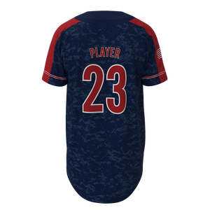 เสื้อเบสบอลเฮนลีย์แบบสั่งทำแบรนด์ส่วนตัว แขนสั้น ปิดกระดุม 2 เม็ด ผู้ผลิตชุดกีฬาแบบ OEM ODM - Product Image 2