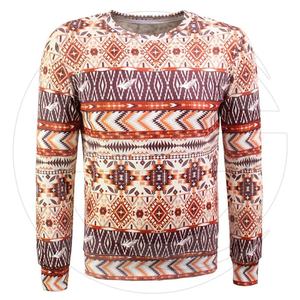 New Custom Solid Waterproof Autumn Winter Breathable Men Full Sublimation Sweatshirt - Product Image 1