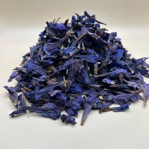 Flores de Guisante Mariposa Secas Premium, Té de Guisante Azul Orgánico Natural, Flores Secas a Granel, Té Herbal Azul al por Mayor para Bebidas - Product Image 1