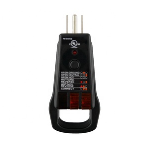 Handy-Age-probador de receptáculo GFCI, 110-125V, (HT4500-022) - Product Image 1