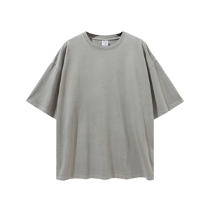 T-shirt ample vintage d'été en coton 100% lourd 300g pour homme, style streetwear, personnalisable, vente en gros, nouveauté - Product Image 3