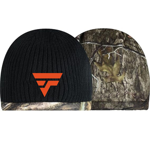 Brown Hunting Skull Hat Acrylic Camo <b>Cap</b> Warm Winter Headwear for Outdoor Sports Fishing Camping <b>Hiking</b> Comfortable Stretch Fit - Product Image 5