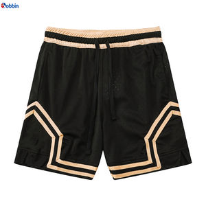 Pantalones Cortos Deportivos Cómodos para Hombre, Personalizados con Estampado, de Color Sólido, de Poliéster, para Baloncesto, Gimnasio, Malla Transpirable, para Correr - Product Image 4