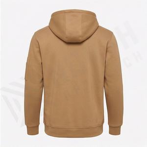 เสื้อฮู้ดดี้โอเวอร์ไซส์ผ้าฝ้ายพิมพ์ลายตามสั่ง เป็นมิตรกับสิ่งแวดล้อม สไตล์สตรีทแวร์  ย้อมสีพื้น  พร้อมตัวเลือกงานปัก  รับผลิตตามแบรนด์  ปรับแต่งได้ - Product Image 2