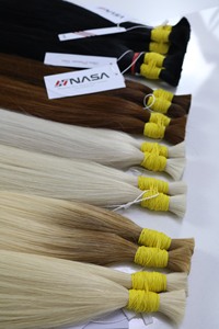 High Quality 100% Raw Virgin Human Bulk Hair Soft Silky Smooth <b>Tangle</b>-Free with Natural Shine Factory Direct Supply - Product Image 6