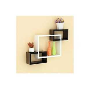 Handcrafted Natural Tree Branch Wooden Wall <b>Shelf</b> Modern Floating Live Edge Flower Pot Holder <b>Adjustable</b> Non-Folding - Product Image 2