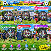 Cible de football gonflable, jeu de football gonflable sur mesure, cible de football gonflable pour événement sportif