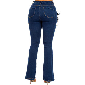 Pantalones de Moda para Mujer, Pantalones Casuales con Logotipo Personalizado, Pantalones Anchos de Mezclilla, Pantalones de Oficina para Mujer - Product Image 3
