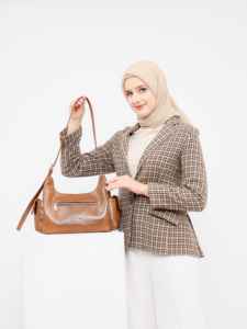 Bolso Bandolera de Piel Vacuna Genuina para Mujer, Diseño Ligero y Moderno para Llevar Bajo el Brazo, Cierre de Cremallera, Suave y Auténtico, Novedad 2025 - Product Image 6